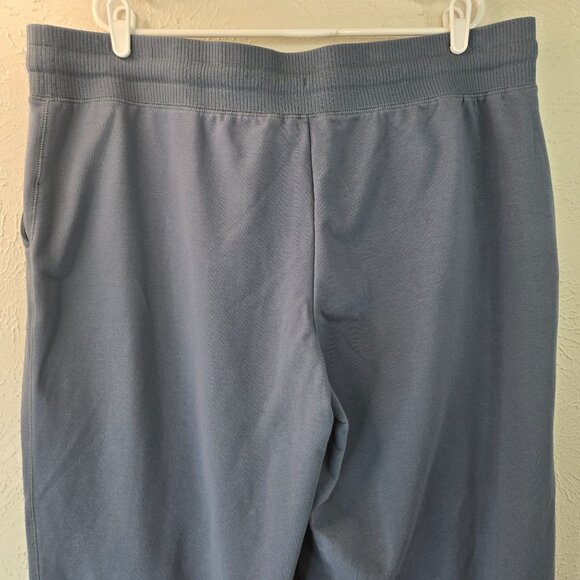 L.L. Bean Ultrasoft Sweatpants Plus Size 2X Blue Wide Leg Pull On Relaxed Fit - Picture 7 of 13